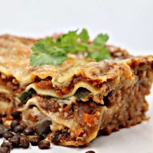 Lentil Ragu Lasagne